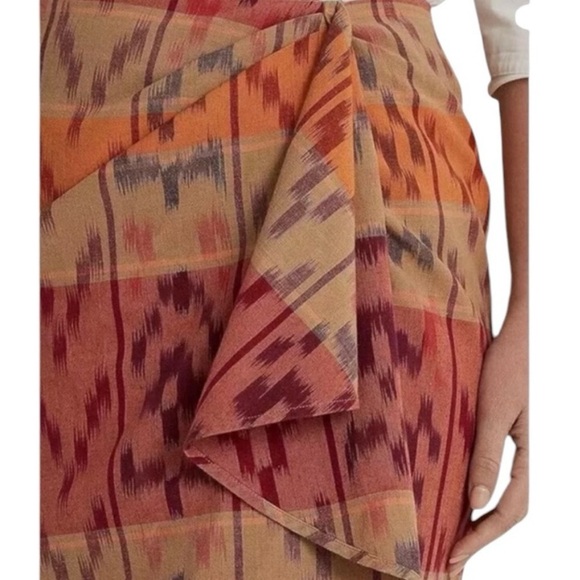 Ralph Lauren Geo Motif Wrap Skirt - Picture 3 of 6